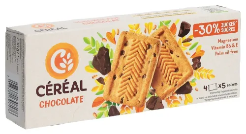 Céréal, Céréal Biscuit Milk Chocolate (4x57.5g)
