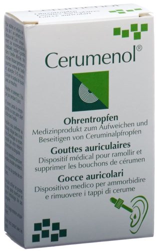 Interdelta, CERUMENOL Gtt Auric Fl 10 ml