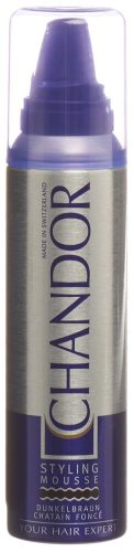 Chandor Colour, CHANDOR COLOUR Styling Mousse Dunkelbraun 150 ml