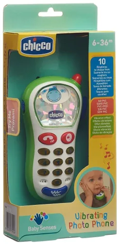 Chicco, Chicco Baby Senses Vibrating Photo Phone Spielzeug