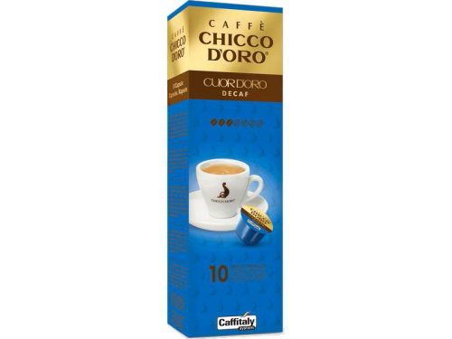 Chicco dOro, CHICCO D'ORO Kaffee Caffitaly 802284 Cuor d'Oro Decaf 10 St&uuml;ck