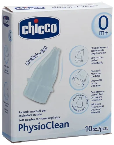 Chicco, Chicco -  Physioclean Nasenschleimentferner Ersatzteil 0m+ (1 Stk)