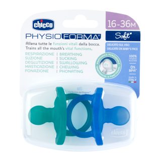 Chicco, Chicco - Schnuller, 16-36Monate, Blau