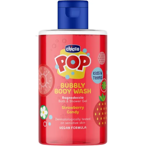 Chicco, Chicco Pop Bubbly Erdbeer-Duschgel (300ml)