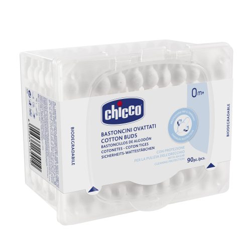 Chicco, Chicco Sicherheits Wattestäbchen SICURNET Baumwolle (90stk)