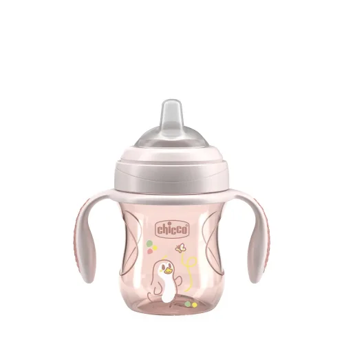 Chicco, Chicco Transition Cup 200ml, pink, ab 4 Monate (1 Stk)