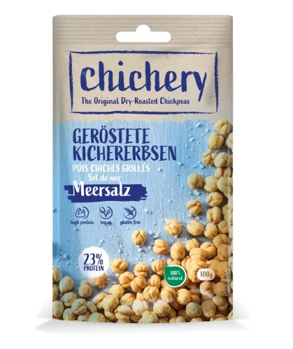 chichery, chichery Kichererbsen Meersalz (100g)