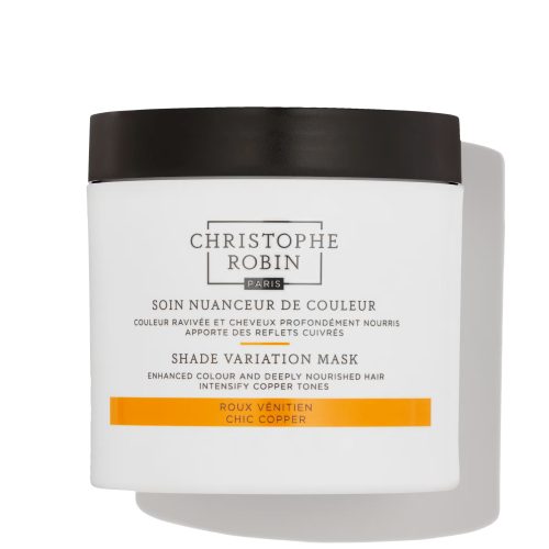 Christophe Robin, Christophe Robin - Farbnuancierende Pflege für Venezianisches Rot Haarmaske, 250 ml, Weiss