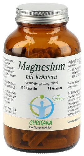 Chrisana, CHRISANA Magnesium mit Kräutern Kapseln (150 Stk)