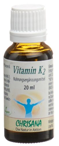 Chrisana, CHRISANA Vitamin K2 Tropfen Pip Fl 20 ml