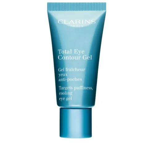 Clarins, Clarins - Total Eye Contour Gel, 20 ml, Weiss
