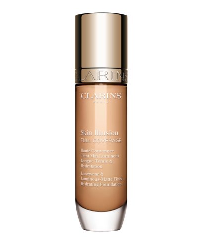 Clarins, Clarins - Skin Illusion Full Coverage - Foundation mit hoher Deckkraft & mattem Finish für das Gesicht, 30 ml, W