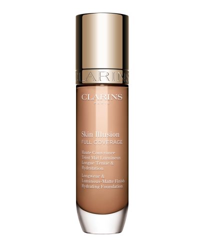 Clarins, Clarins - Skin Illusion Full Coverage - Foundation mit hoher Deckkraft & mattem Finish für das Gesicht, 30 ml