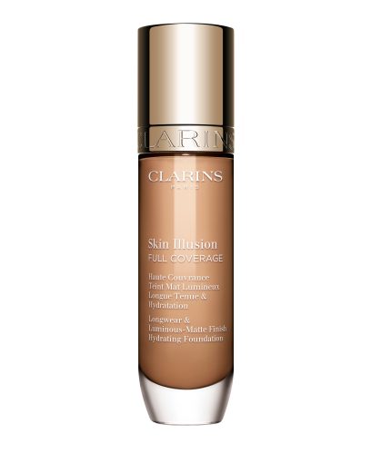 Clarins, Clarins - Skin Illusion Full Coverage - Foundation mit hoher Deckkraft & mattem Finish für das Gesicht, 30 ml