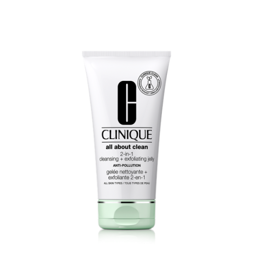 Clinique, Clinique - All About Clean 2-In-1 Cleansing + Exfoliating Jelly Anti-Pollution, 150  ml