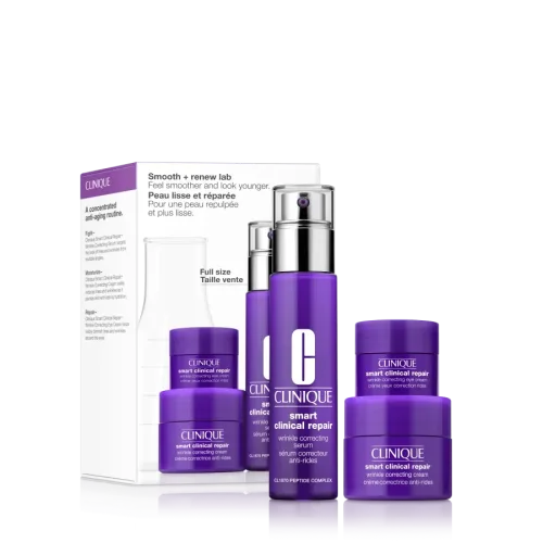 Clinique, Clinique Smooth + Renew Lab Set Pflegeset
