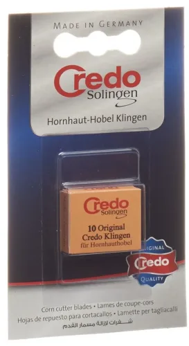CREDO, Credo Ersatzklingen für Hornhauthobel (10 Stk)