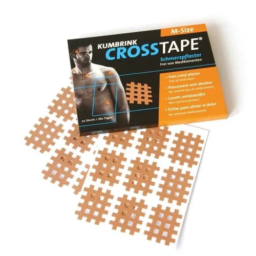 CROSSTAPE, CROSSTAPE Schmerz- und Akupunkturtape Grösse M (180 Stk)