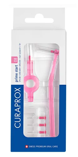 CURAPROX, CURAPROX - Interdentalbürste Set prime start, Gr. 011, 5 Stk.,  Pink