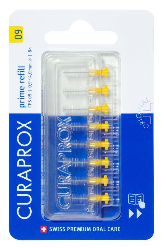 CURAPROX, CURAPROX - CPS Prime Refill, Interdentalbürsten, 8 Stück,  Gelb