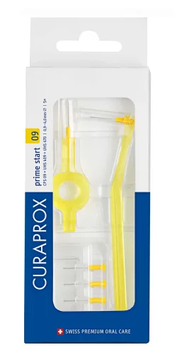 CURAPROX, CURAPROX - Interdentalbürste Set prime start, Gr. 011, 5 Stk.,  Gelb