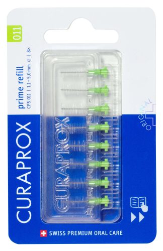 CURAPROX, CURAPROX - CPS Prime Refill, Interdentalbürsten, 8 Stück,  Grün