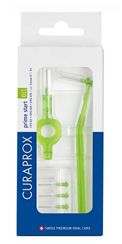 CURAPROX, CURAPROX - Interdentalbürste Set prime start, Gr. 011, 5 Stk., 5 Stücke,  Grün