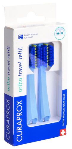 Curaprox, Curaprox CS 5460 Travel Set refill, blau (1 Stk)