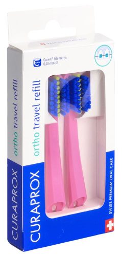 Curaprox, Curaprox CS 5460 Travel Set refill, pink (1 Stk)