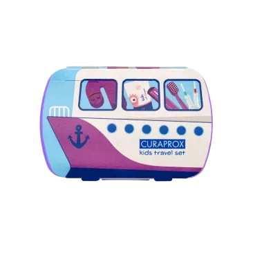 CURAPROX, Curaprox CS kids Travel Set Refill, violett (2-teilig)