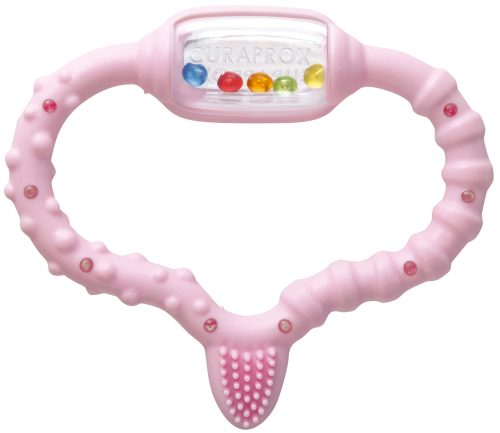 CURAPROX, CURAPROX Baby Beissring rosa (neu)