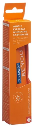CURAPROX, CURAPROX - Pfirsich, Be You Zahnpasta, 60  ml, Pfirsich & Aprikose
