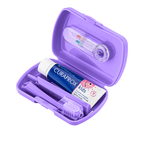 CURAPROX, CURAPROX - Kids Trave-Set violett, Set