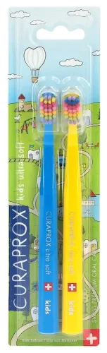 CURAPROX, Curaprox Kids Duo Kinderzahnbürste (2 Stk)