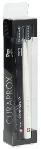 CURAPROX, Curaprox Zahnbürste Black is white 2 Stück