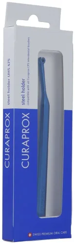 CURAPROX, CURAPROX - UHS 475 Stahl-Halter, blau, 1 Stück
