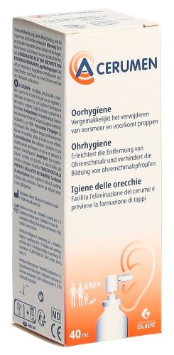 Gilbert, A CERUMEN Ohrhygiene