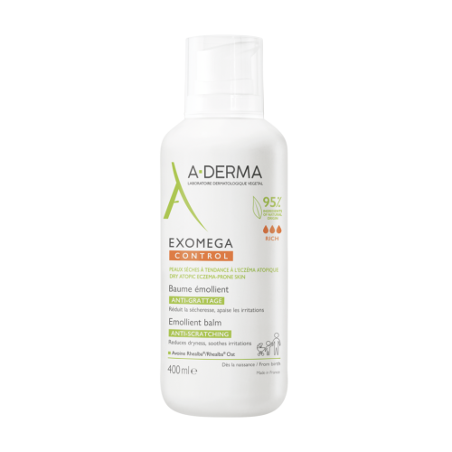 PIERRE FABRE DERMO KOSMETIK GmbH GB - DUCRAY A-DERMA PFD, A-DERMA EXOMEGA Control Rückfettender Balsam