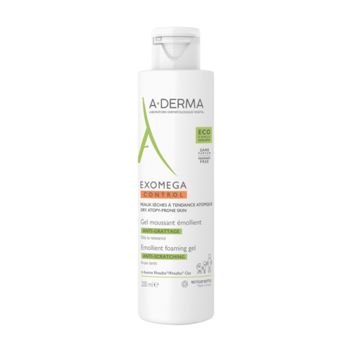 A-DERMA, A-Derma Exomega Control Schäumendes Gel Gesicht & Körper