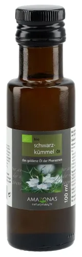 amazonas, AMAZONAS Schwarzkümmelöl 100% Bio Ägypten (100ml)