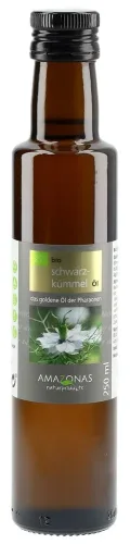 amazonas, AMAZONAS Schwarzkümmelöl 100% Bio Ägypten (250ml)