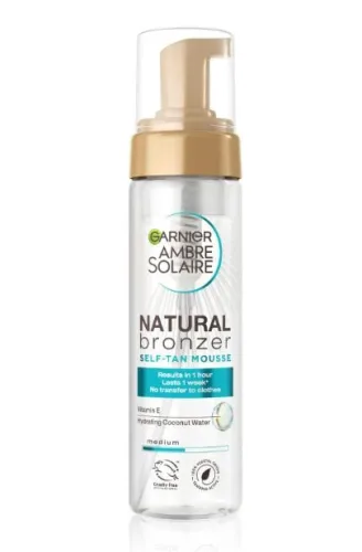 Garnier, Garnier - Natural Bronzer Selbstbräunungs-Mousse, Bronz Sel Tan, 200 ml