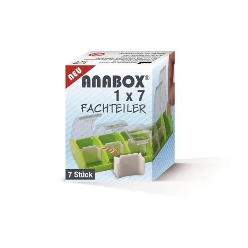 Anabox, Anabox 7 Tage Plus Fachteiler (7 Stk)