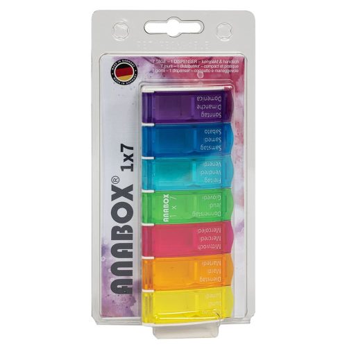 Anabox, Anabox Medikamentendispenser, 7 Tage (1 Stk)