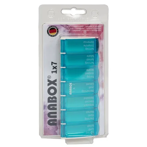 Anabox, Anabox Medidispenser 1x7 türkis (1 Stk)