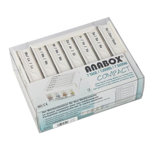 Anabox, Anabox Medidispenser compact 7 Tage weiss (1 Stk)