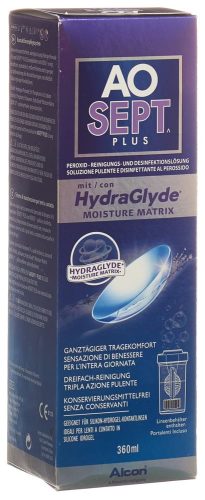 AO Sept Plus, Aosept Plus mit HydraGlyde 360ml
