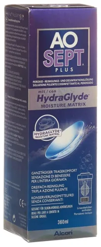AO Sept Plus, Aosept Plus mit HydraGlyde 360ml