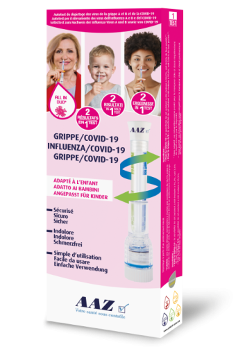 AAZ, AAZ ALL IN DUO Covid-19 / Grippe-Selbsttest (1 Stk)