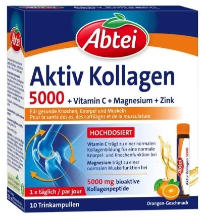 Abtei, Abtei Aktiv Kollagen 5000 10 Trinkampullen